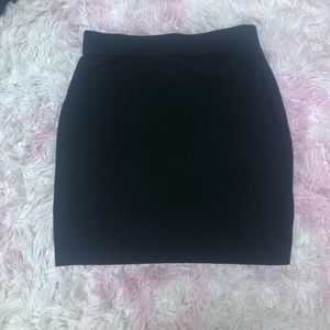 Black skirt